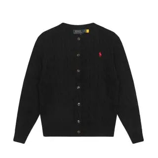 RALPH LAUREN | POLO RALPH LAUREN CABLE KNIT COTTON CREWNECK CARDIGAN - GILET - COOL&BAG