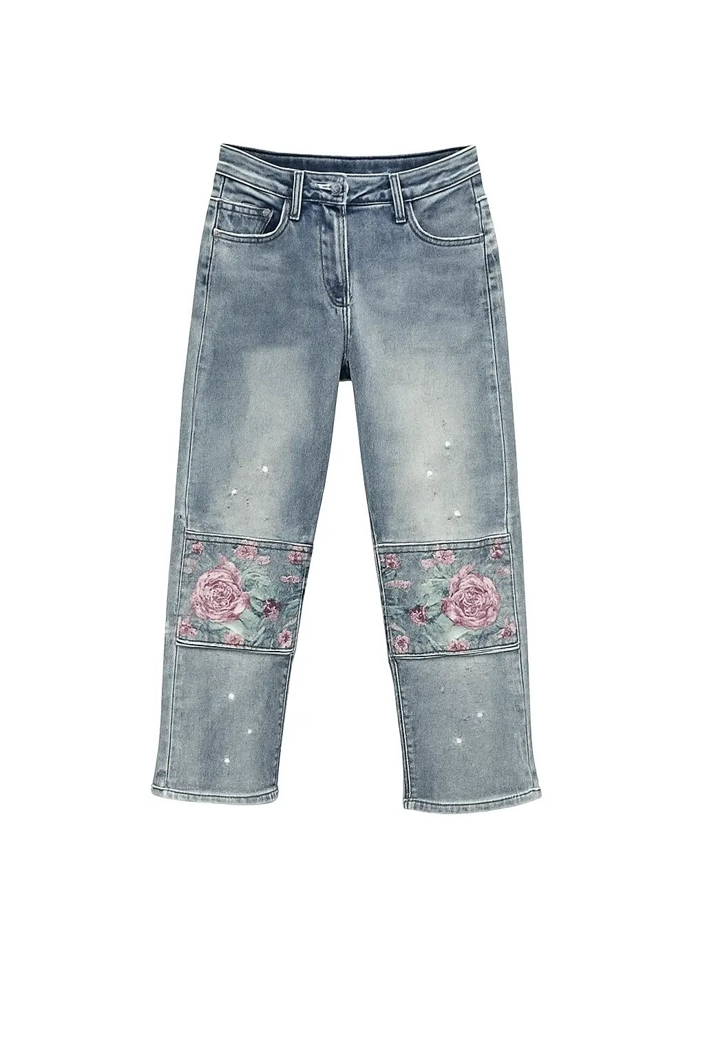 JEAN Y2K FORAL COOLANDBAG