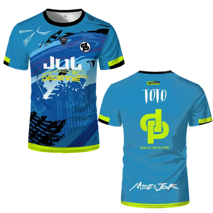 90 Minutes série MM9 JUL maillot de Football hommes été Sports de plein air maillot à séchage rapide surdimensionné Fitness entraînement T-shirt  COOLANDBAG
