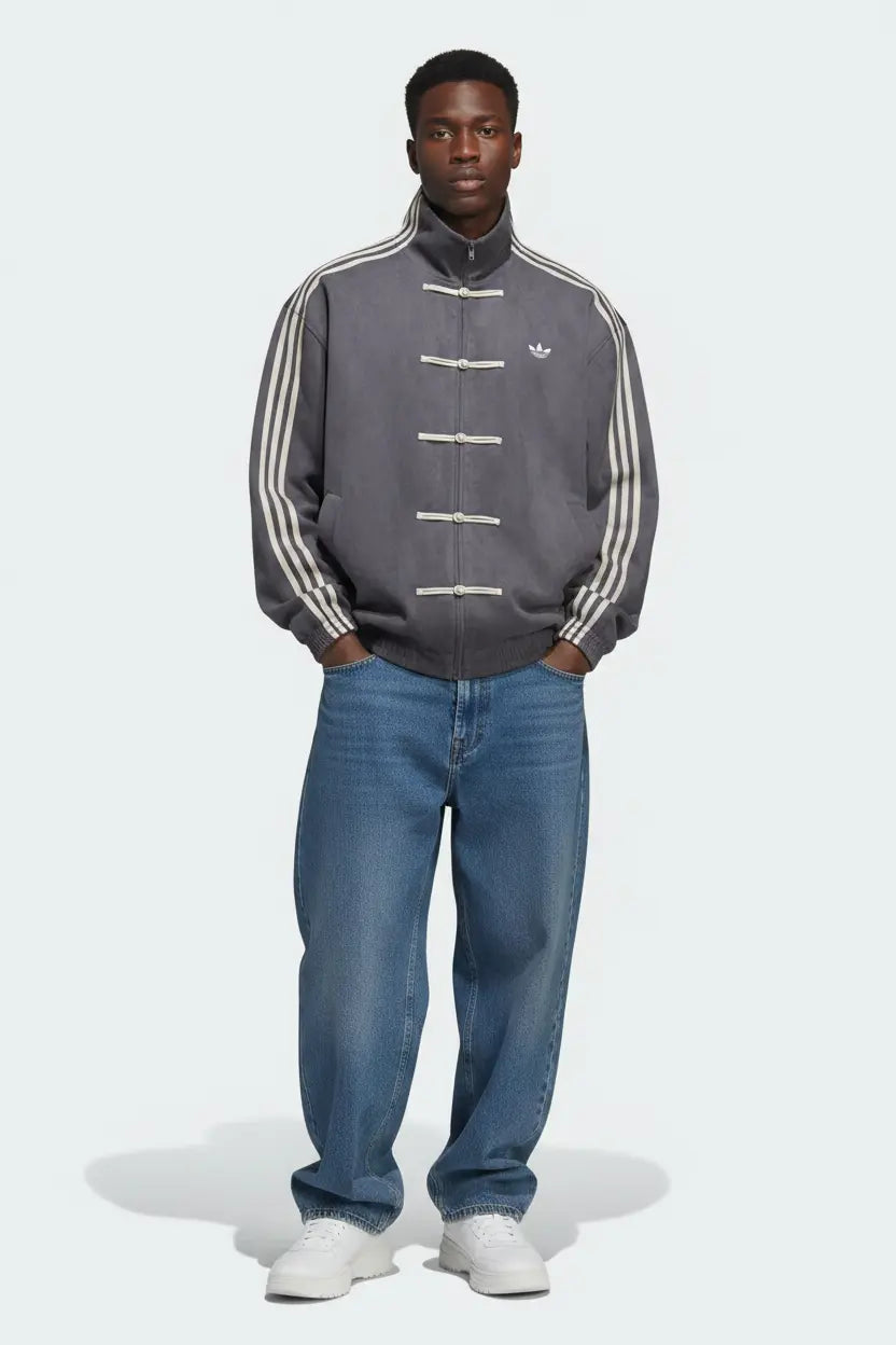Adidas Originals Track Jacket – Gris Foncé  COOLANDBAG
