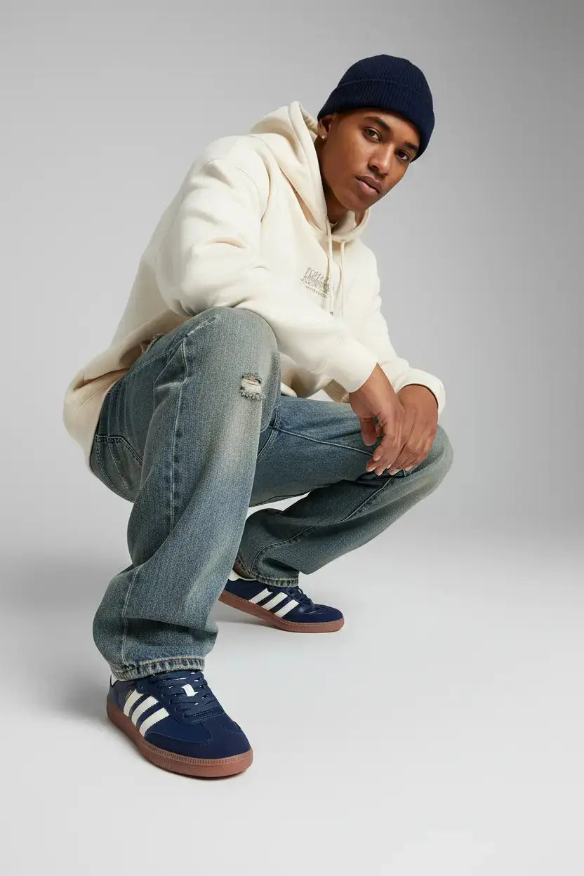 Adidas Samba Navy  COOLANDBAG