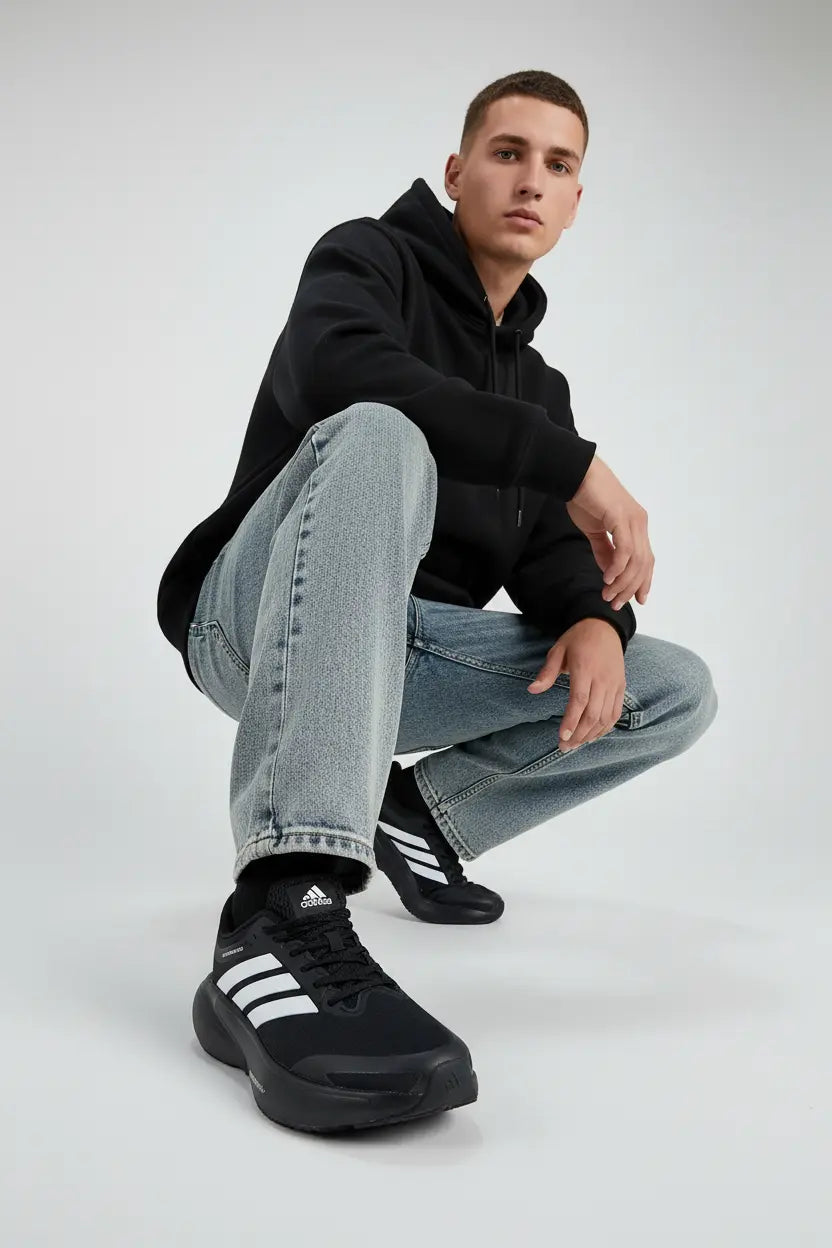 Adidas Supernova Rise 3 Black White  COOLANDBAG