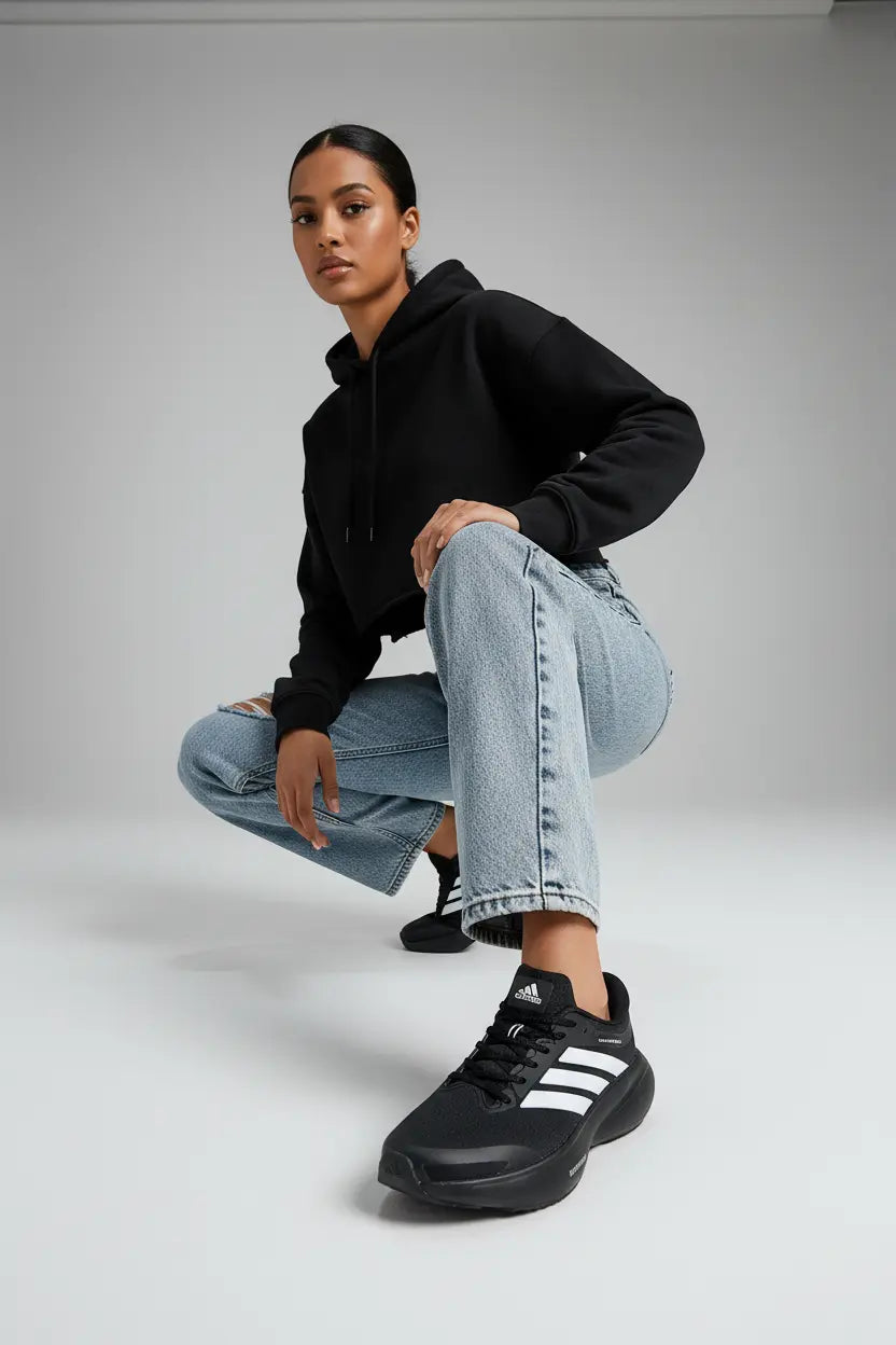 Adidas Supernova Rise 3 Black White  COOLANDBAG