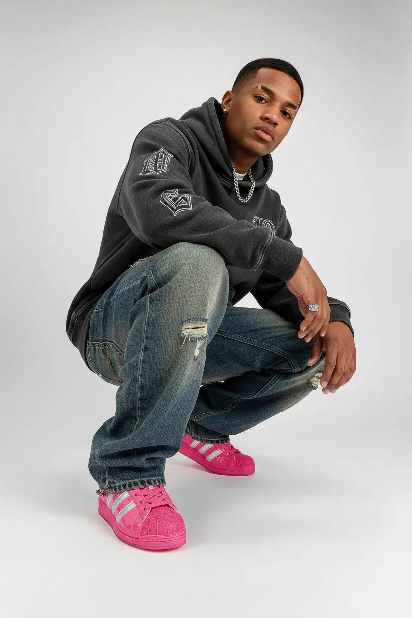 Adidas Superstar Rose – Pink Silver  COOLANDBAG