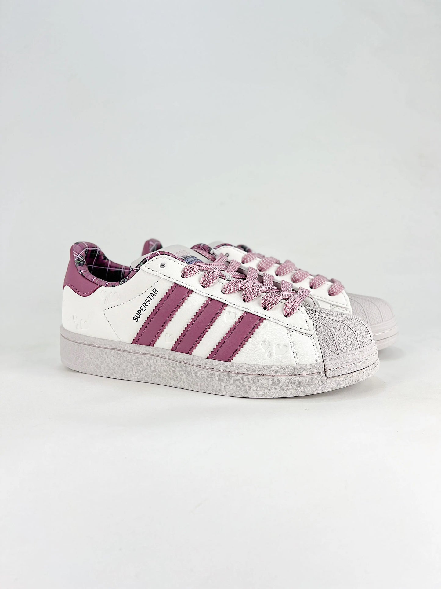 Adidas Superstar – White / Mauve  COOLANDBAG