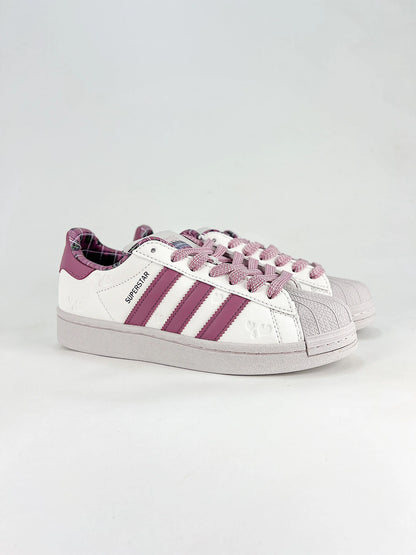 Adidas Superstar – White / Mauve  COOLANDBAG