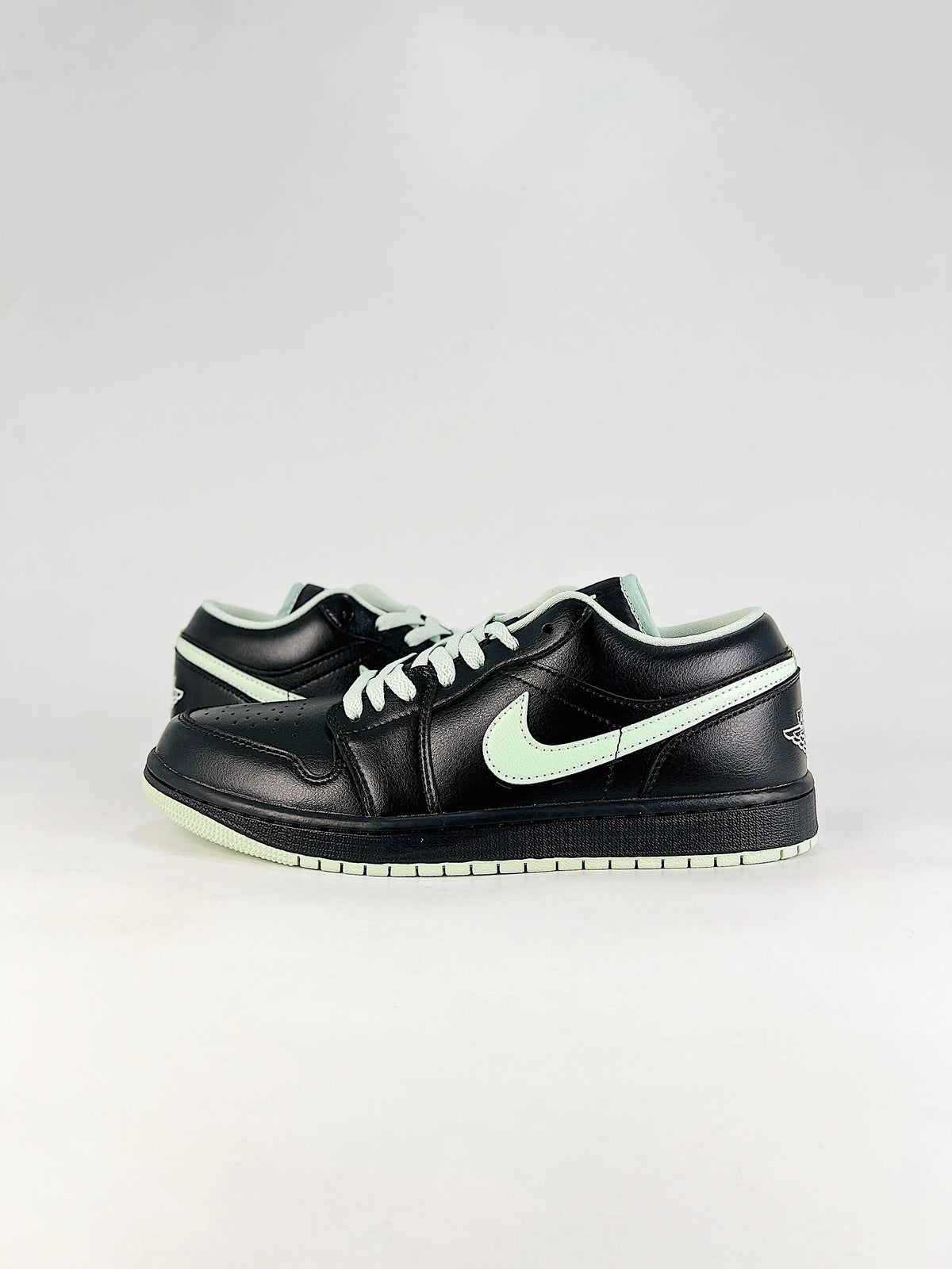 Air Jordan 1 Low Black Mint Green  COOLANDBAG
