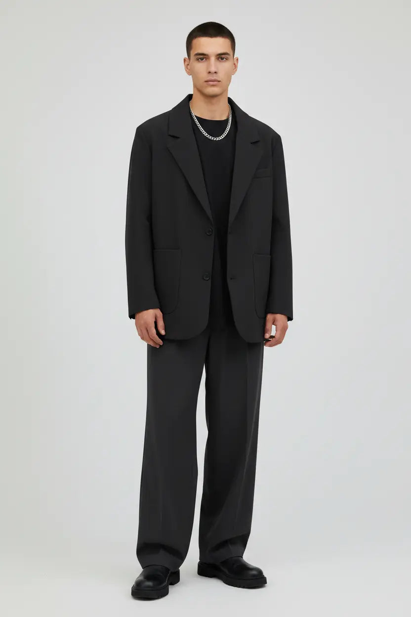 Blazer Col Revers Manches Longues  COOLANDBAG