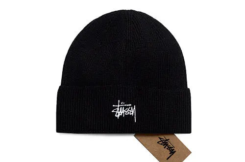 Bonnet Stussy - Logo Brodé Classique  COOLANDBAG