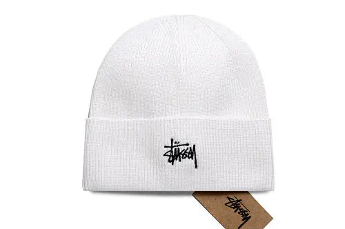 Bonnet Stussy - Logo Brodé Classique  COOLANDBAG