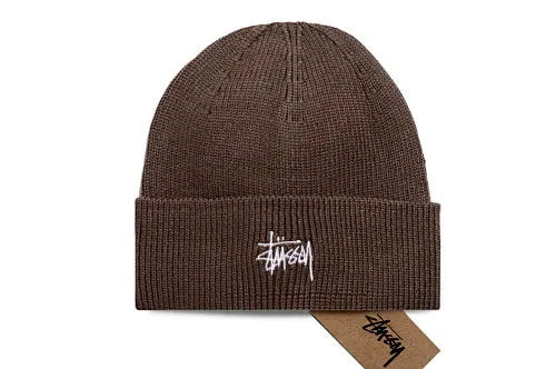 Bonnet Stussy - Logo Brodé Classique  COOLANDBAG