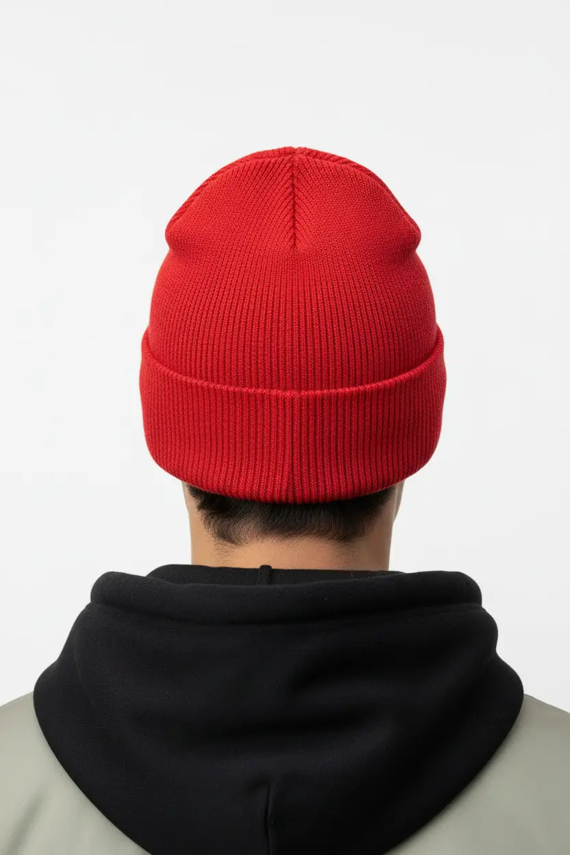 Bonnet Stussy - Rouge avec Logo Brodé  COOLANDBAG