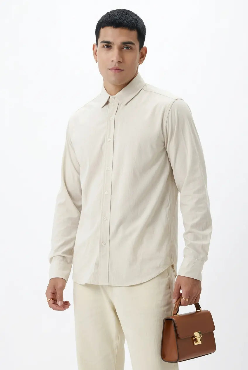 Chemise Boutonnée Manches Longues  COOLANDBAG
