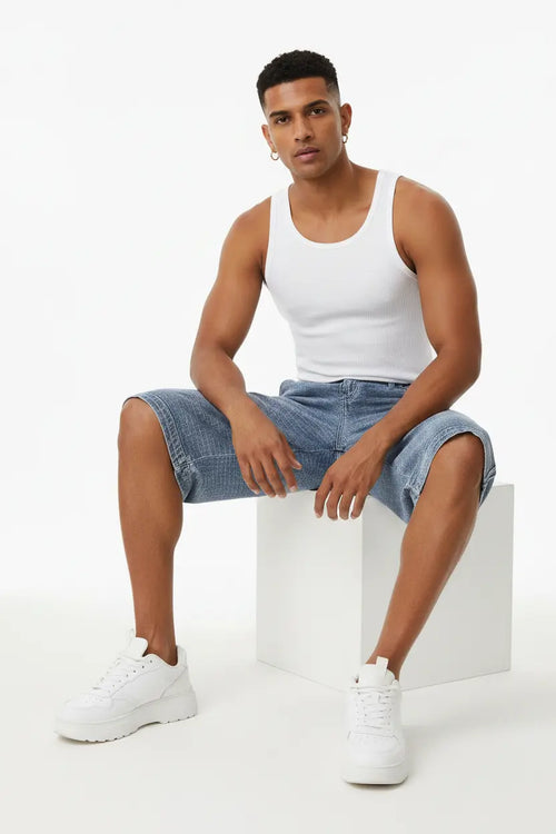 Corsaire en Jean Wide Leg  COOLANDBAG