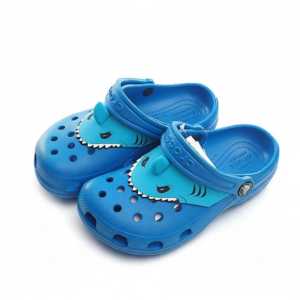 Crocs Requin Bleu