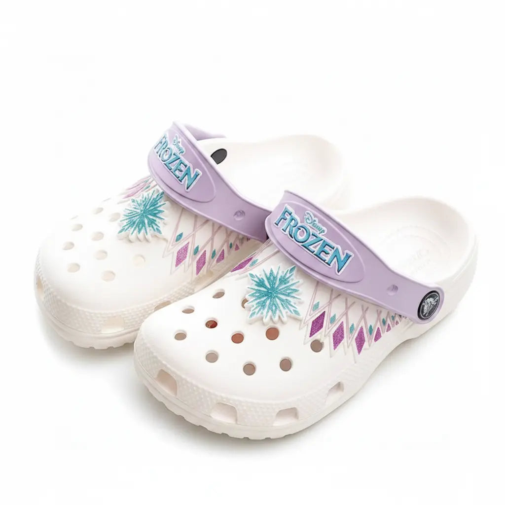 Crocs Frozen Blanc/Violet