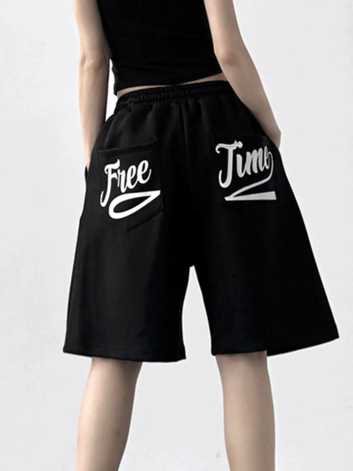 Short Wide-Leg à Cordon unisex