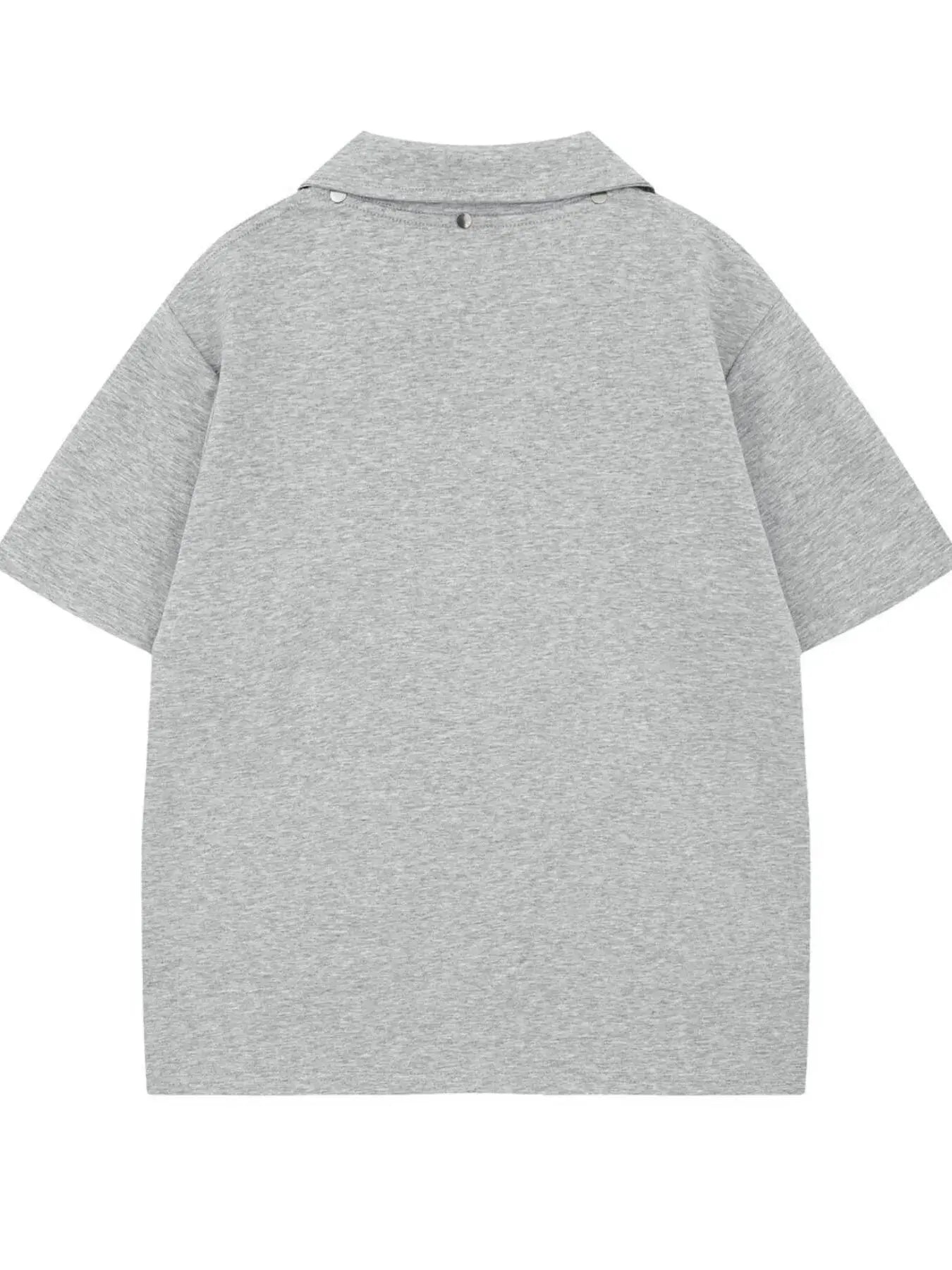 Haut Manches Courtes Col Amovible Homme  COOLANDBAG
