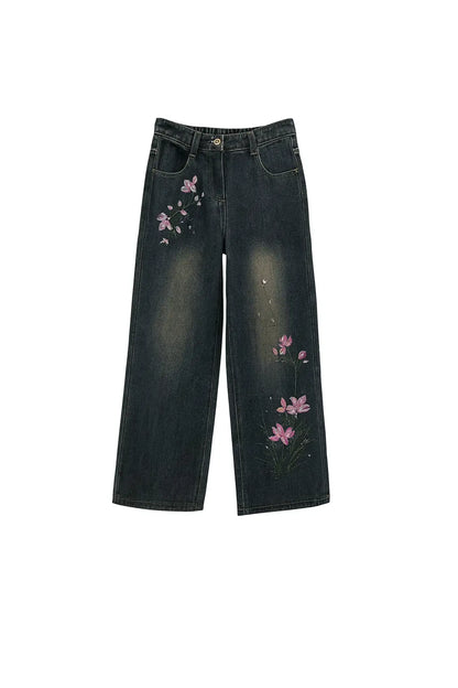 JEAN Y2K FORAL  COOLANDBAG