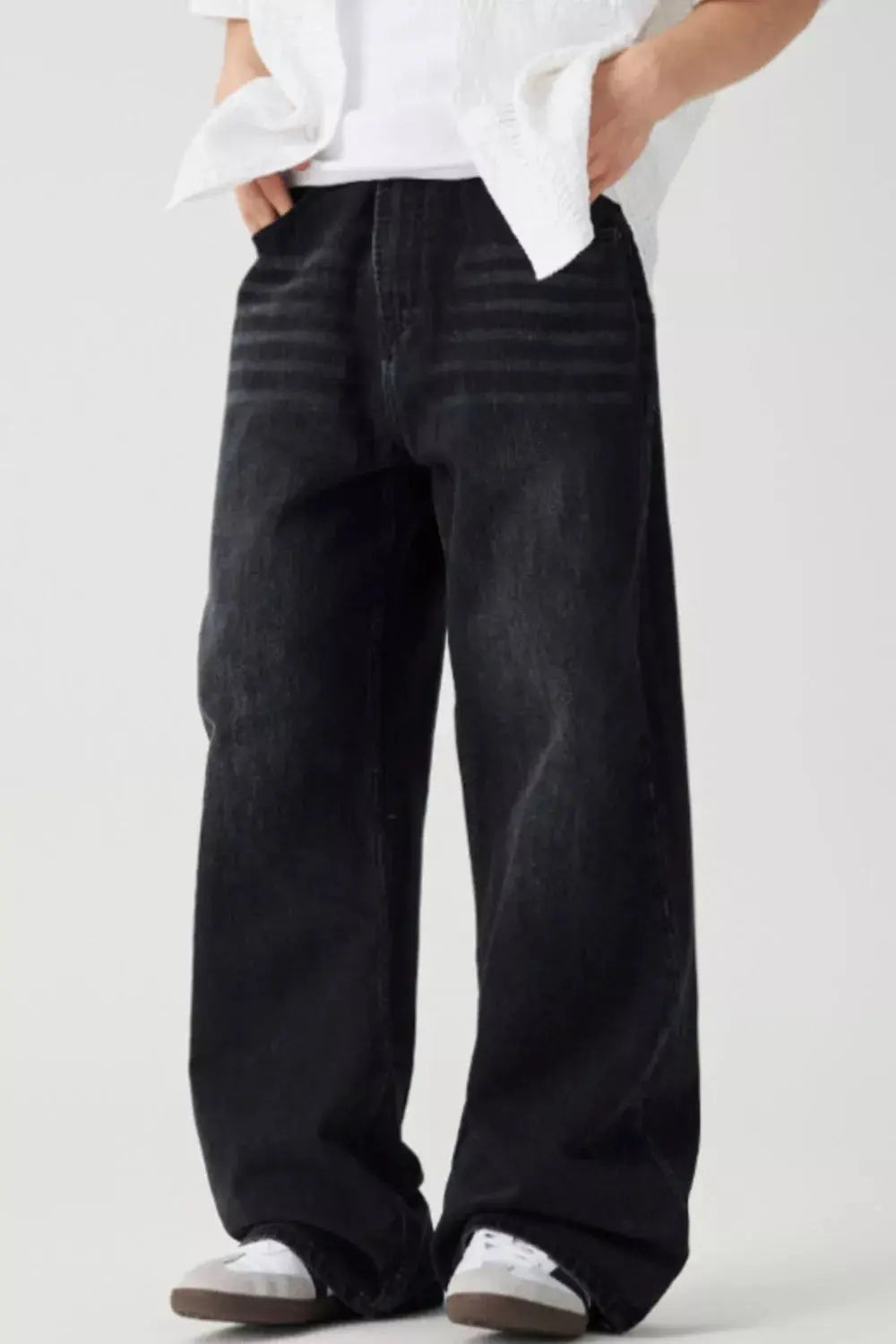 Jean Coupe Ample Cordon de Serrage Homme  COOLANDBAG