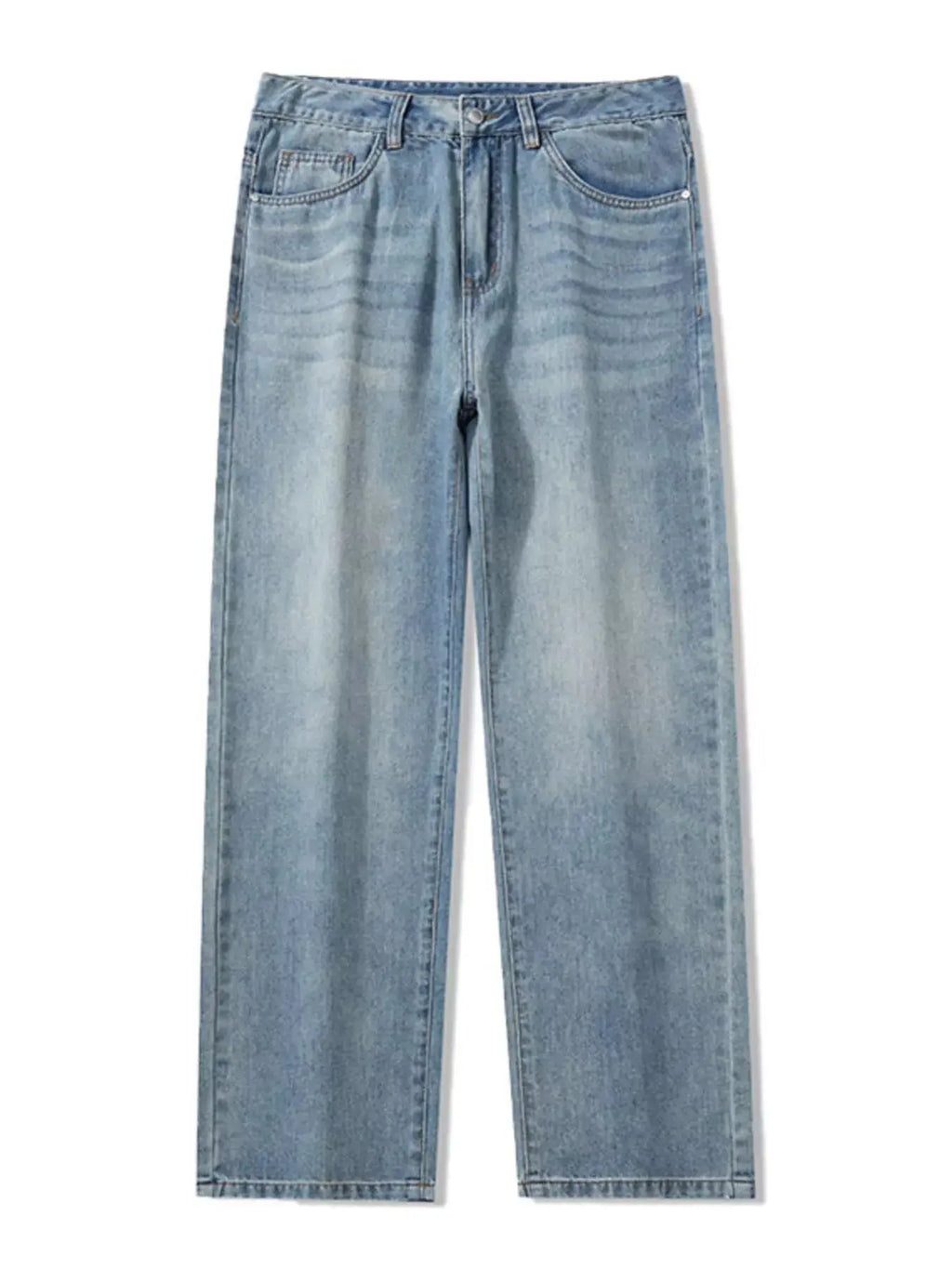Jean Jambe Large Coupe Décontractée Homme  COOLANDBAG