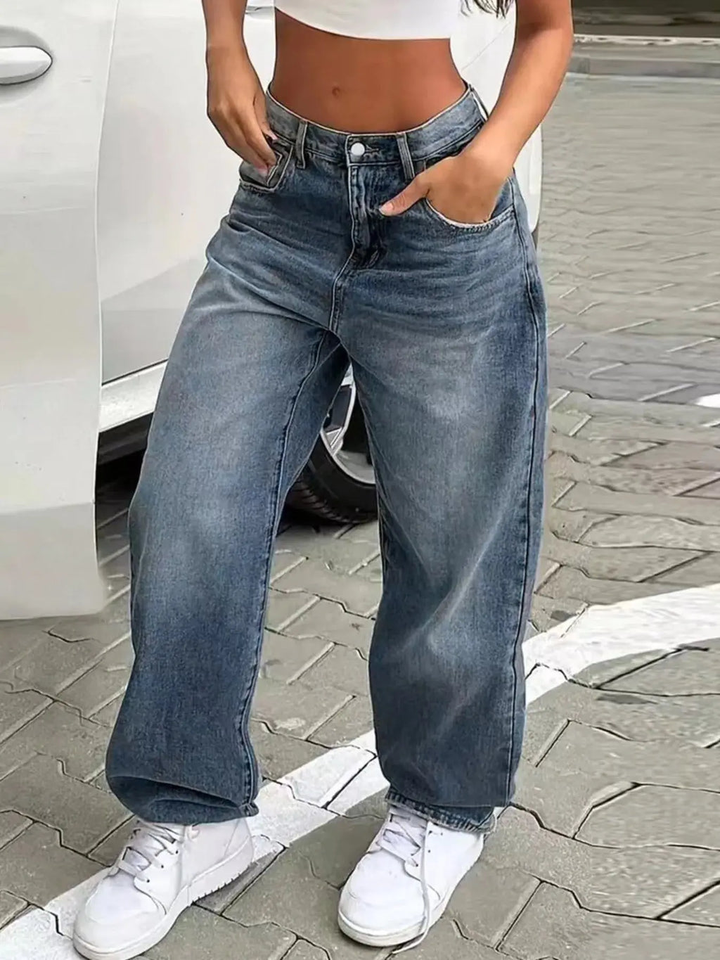 Jean Large Délavé  COOLANDBAG
