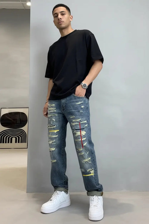 Jean Loose Fit Destroy  COOLANDBAG