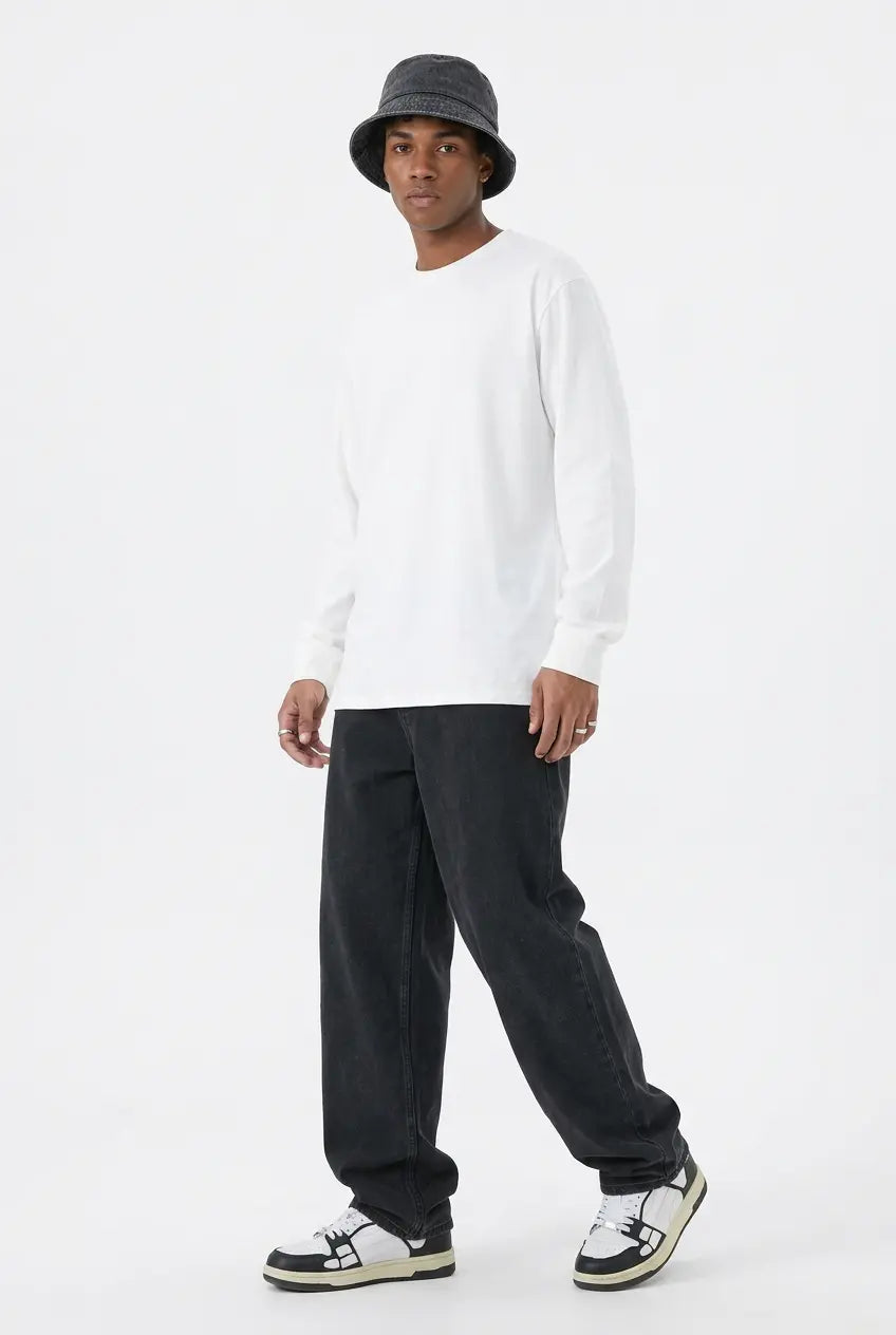 Jean Wide Leg Washed  COOLANDBAG