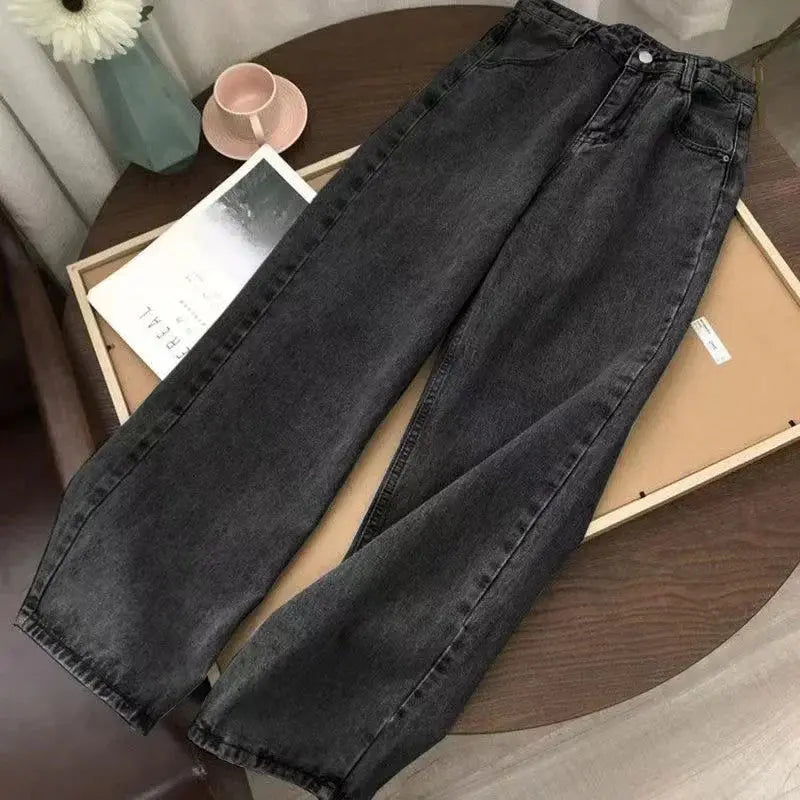 Jean bleu délavé Baggy pour hommes, rétro américain, gothique, broderie graphique, Y2K, Harajuku, Hip-Hop, pour Couples, décontracté, Joker, Streetwear  COOLANDBAG