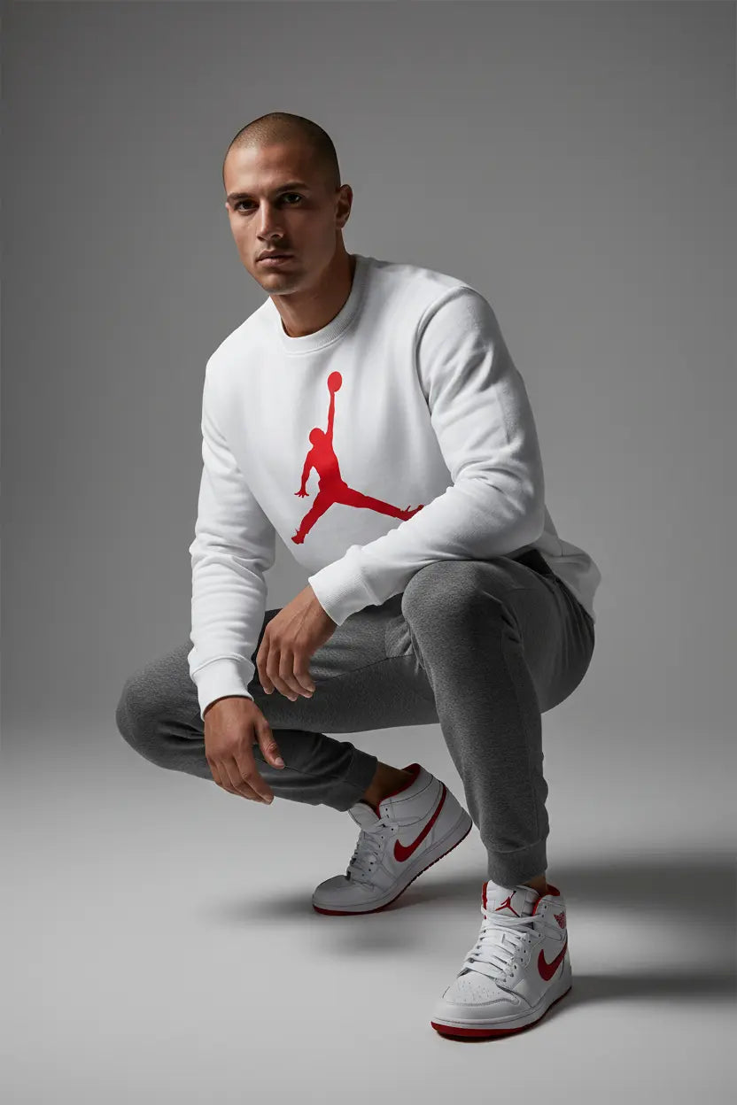 Jordan Jumpman Crewneck Sweatshirt  COOLANDBAG