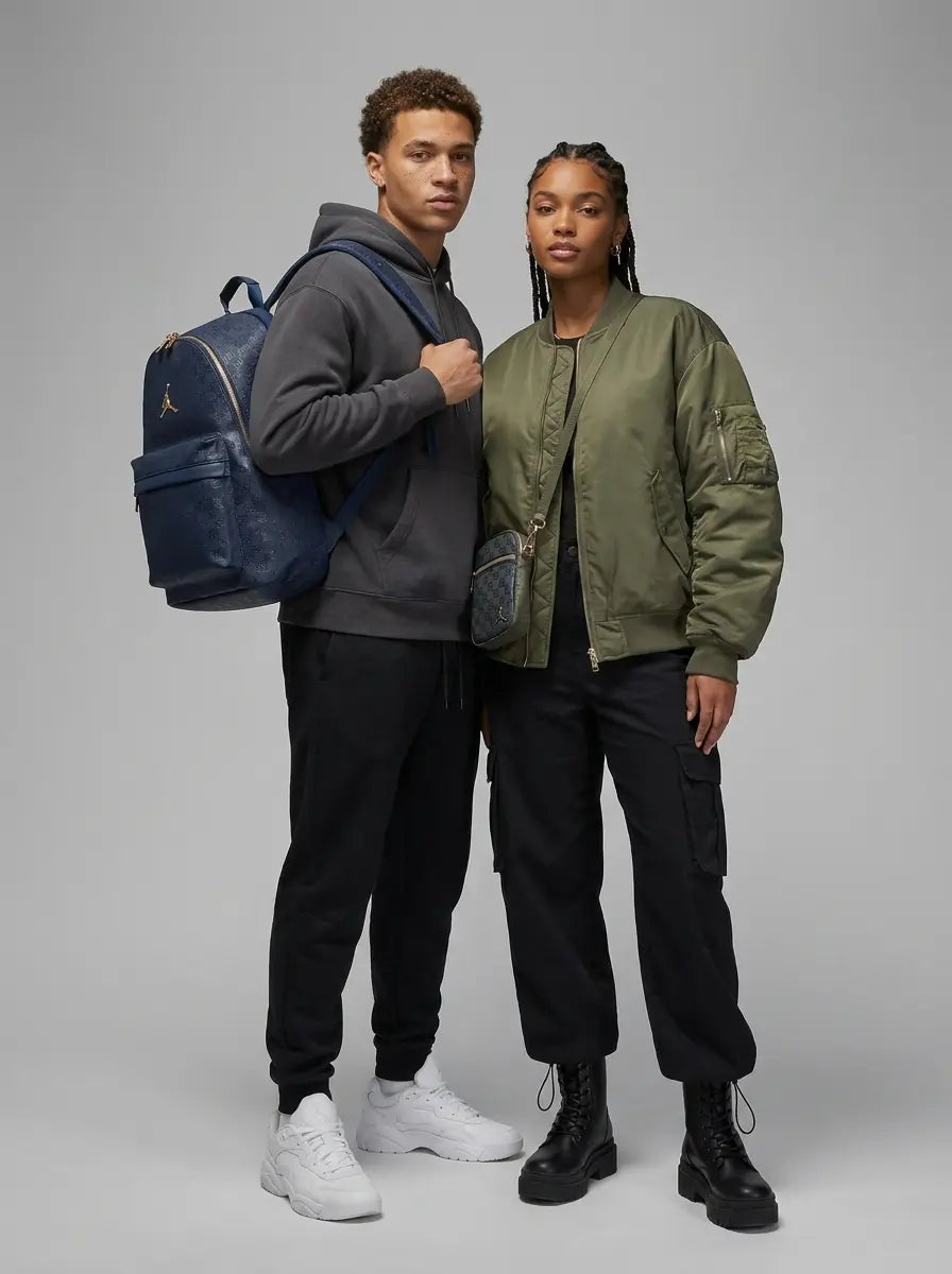 Jordan Monogram Backpack  COOLANDBAG