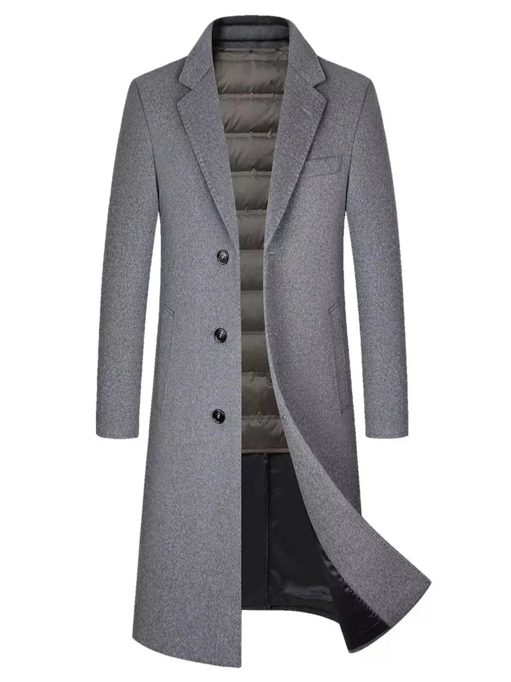 Manteau Boutonné Classique  COOLANDBAG