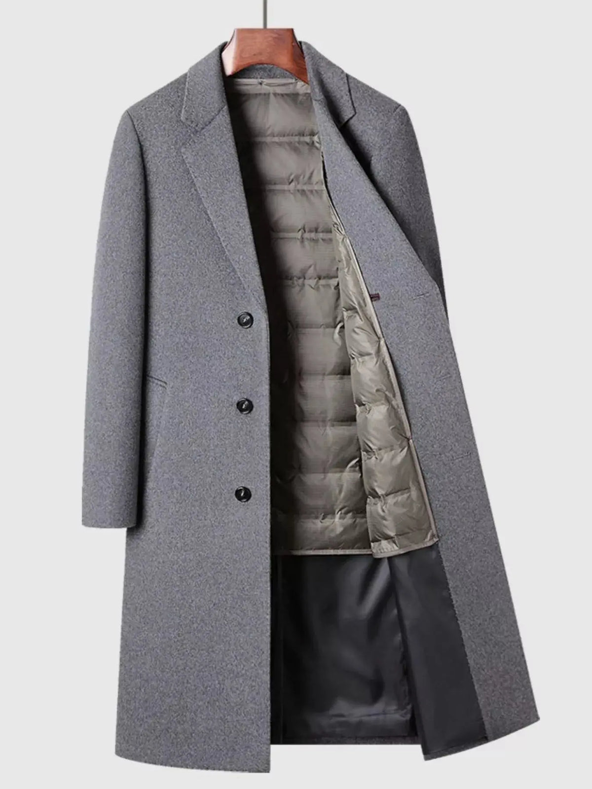 Manteau Boutonné Classique  COOLANDBAG