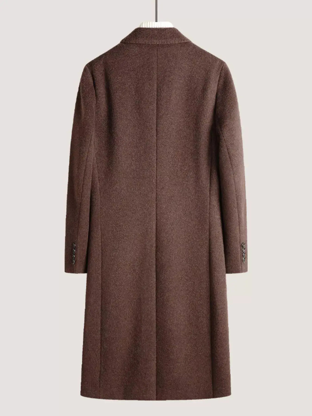 Manteau Croisé en Laine Mélangée  COOLANDBAG