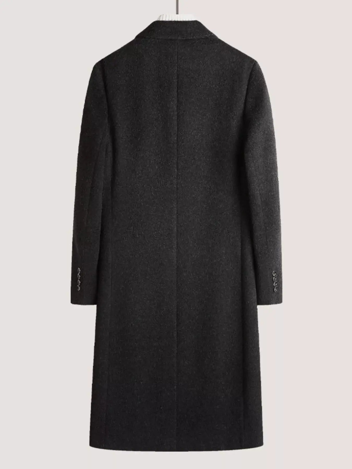Manteau Croisé en Laine Mélangée  COOLANDBAG