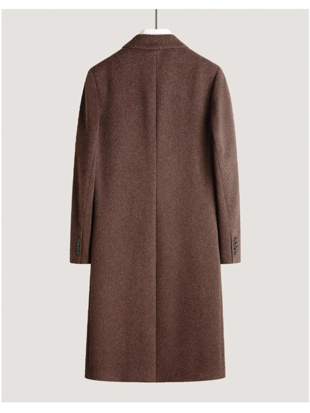 Manteau Long Boutonné Classique  COOLANDBAG
