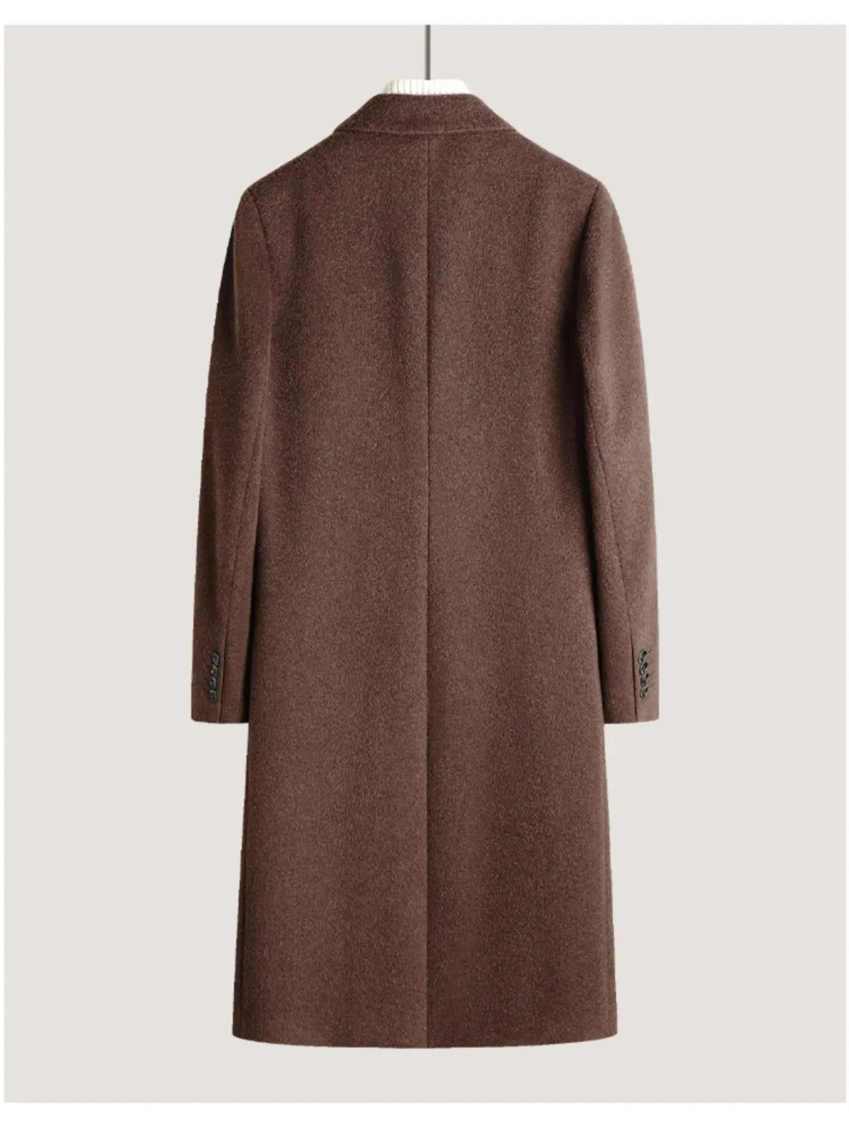 Manteau Long Boutonné Classique  COOLANDBAG
