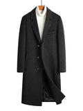 Manteau Long Boutonné Classique  COOLANDBAG
