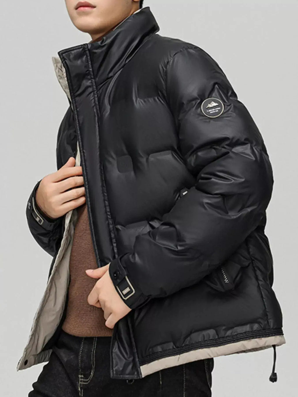 Manteau Matelassé Léger et Chaud Grande Taille Homme  COOLANDBAG