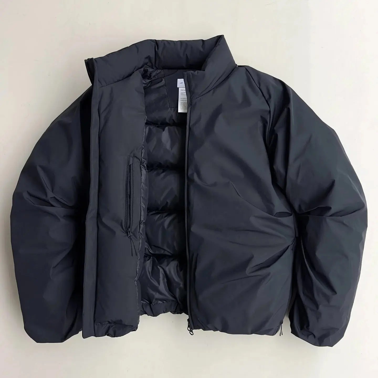 Manteau chaud rembourré de couleur unie pour hommes et femmes, rétro coréen Y2K, nouvelle veste d'hiver Harajuku Simple et décontractée Joker en coton rembourré  COOLANDBAG