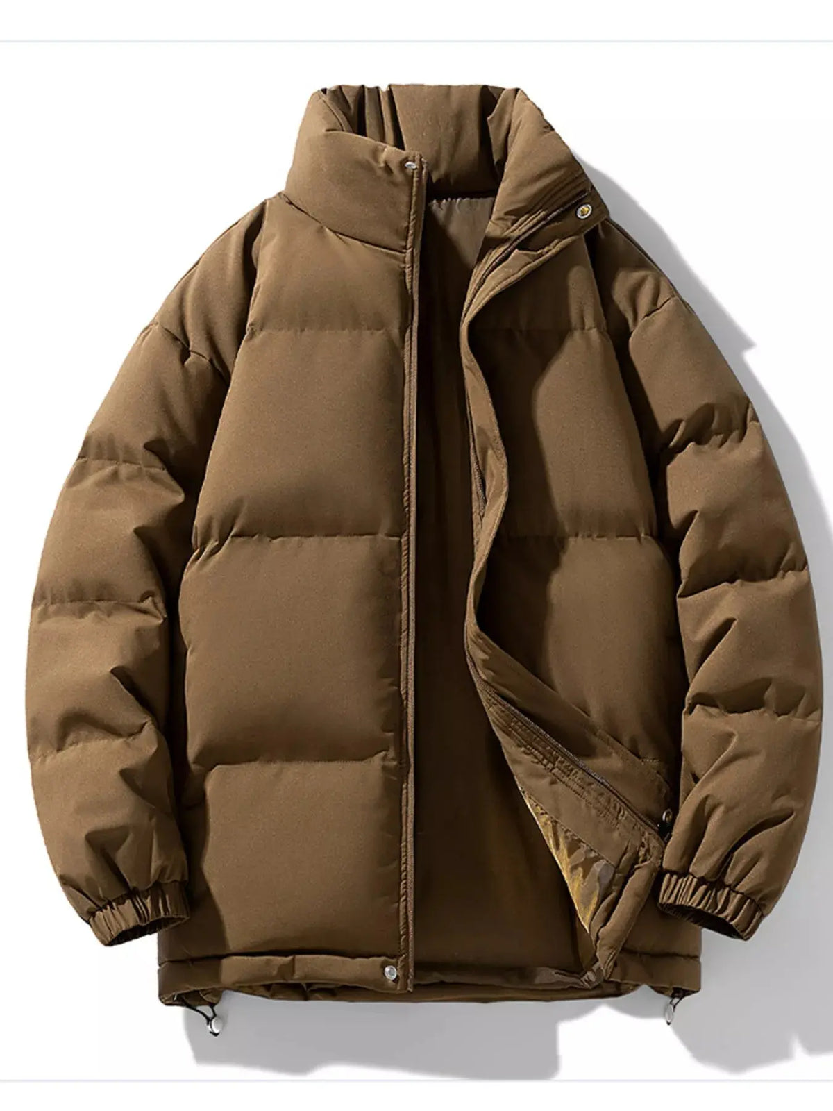 Manteau d'Hiver Matelassé Col Montant Grande Taille Homme  COOLANDBAG