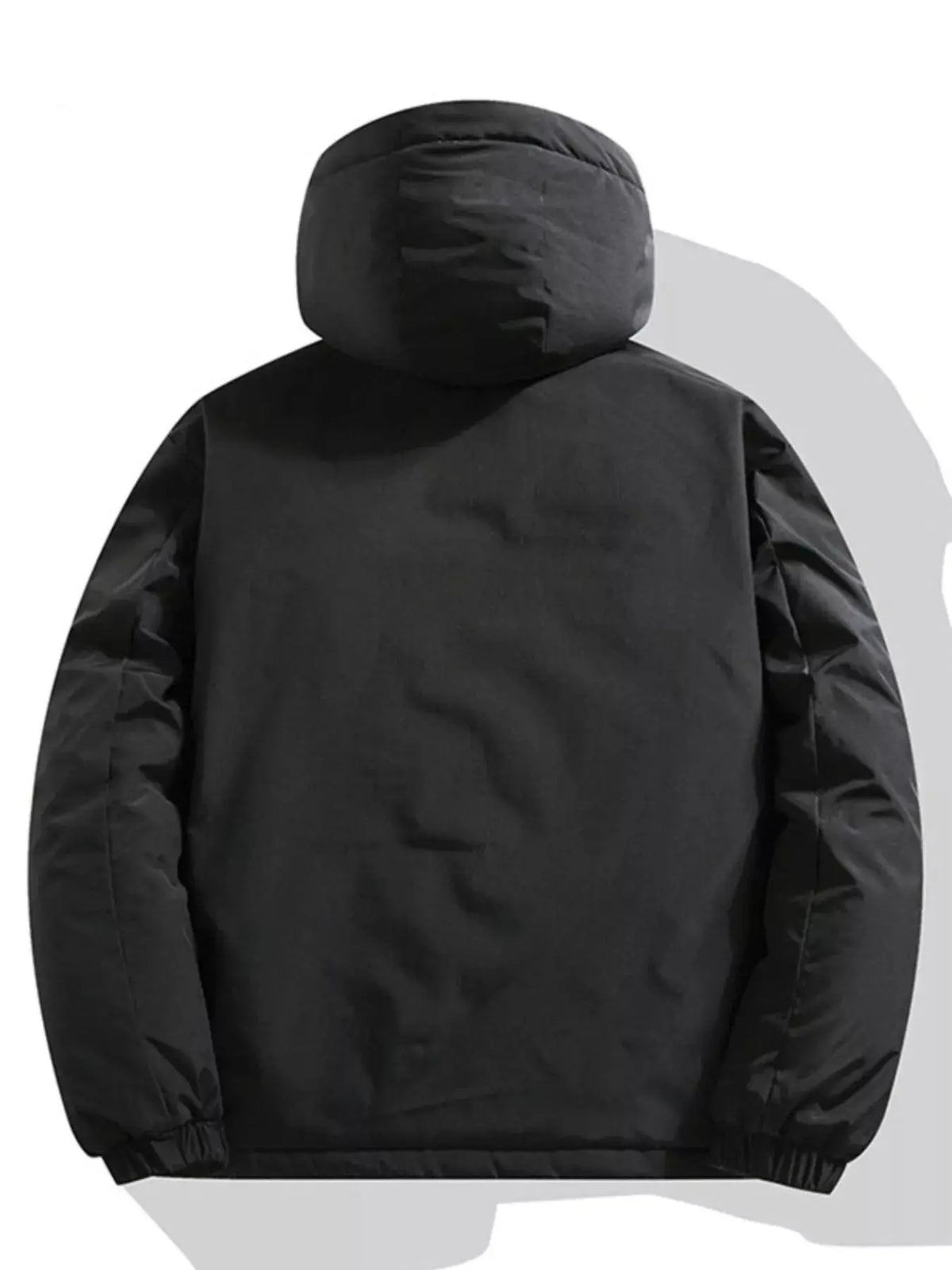 Manteau d'Hiver Matelassé à Capuche Grande Taille Homme  COOLANDBAG