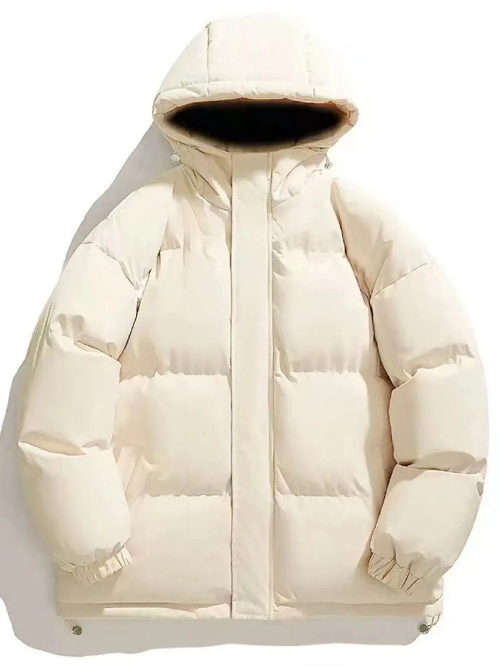 Manteau d'Hiver Zippé à Capuche Grande Taille Homme  COOLANDBAG