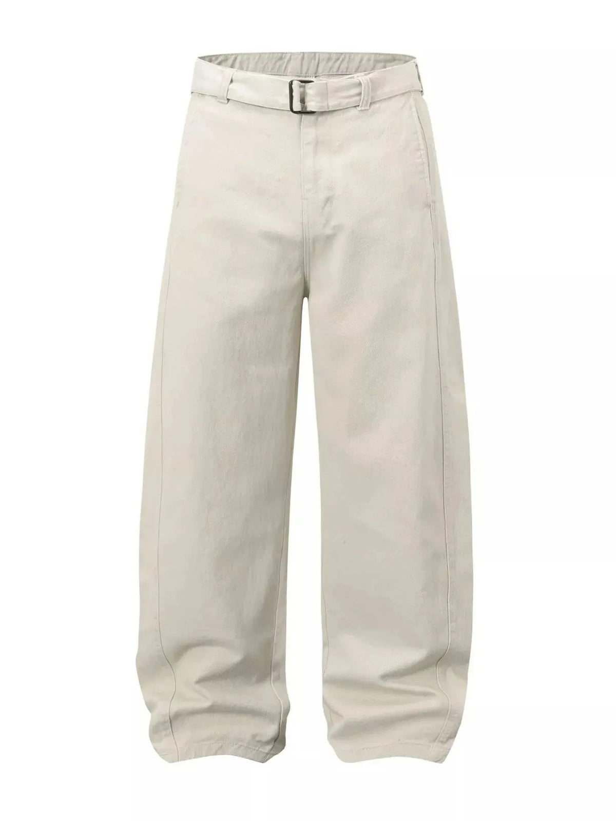 Pantalon Cargo Wide Leg avec Ceinture Homme