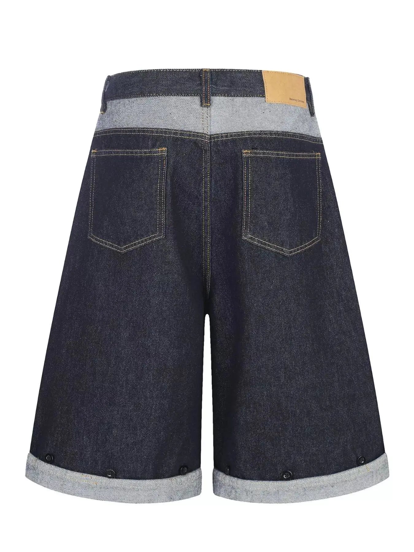 Men's Button Fly Denim Capris  COOLANDBAG