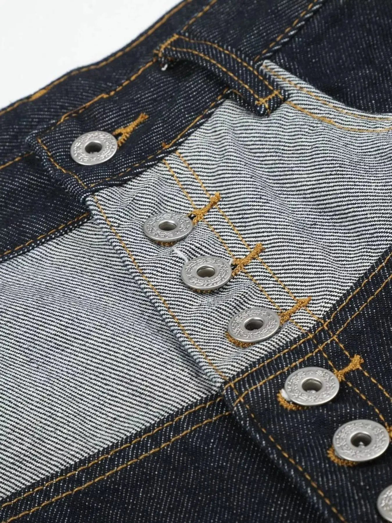 Men's Button Fly Denim Capris  COOLANDBAG