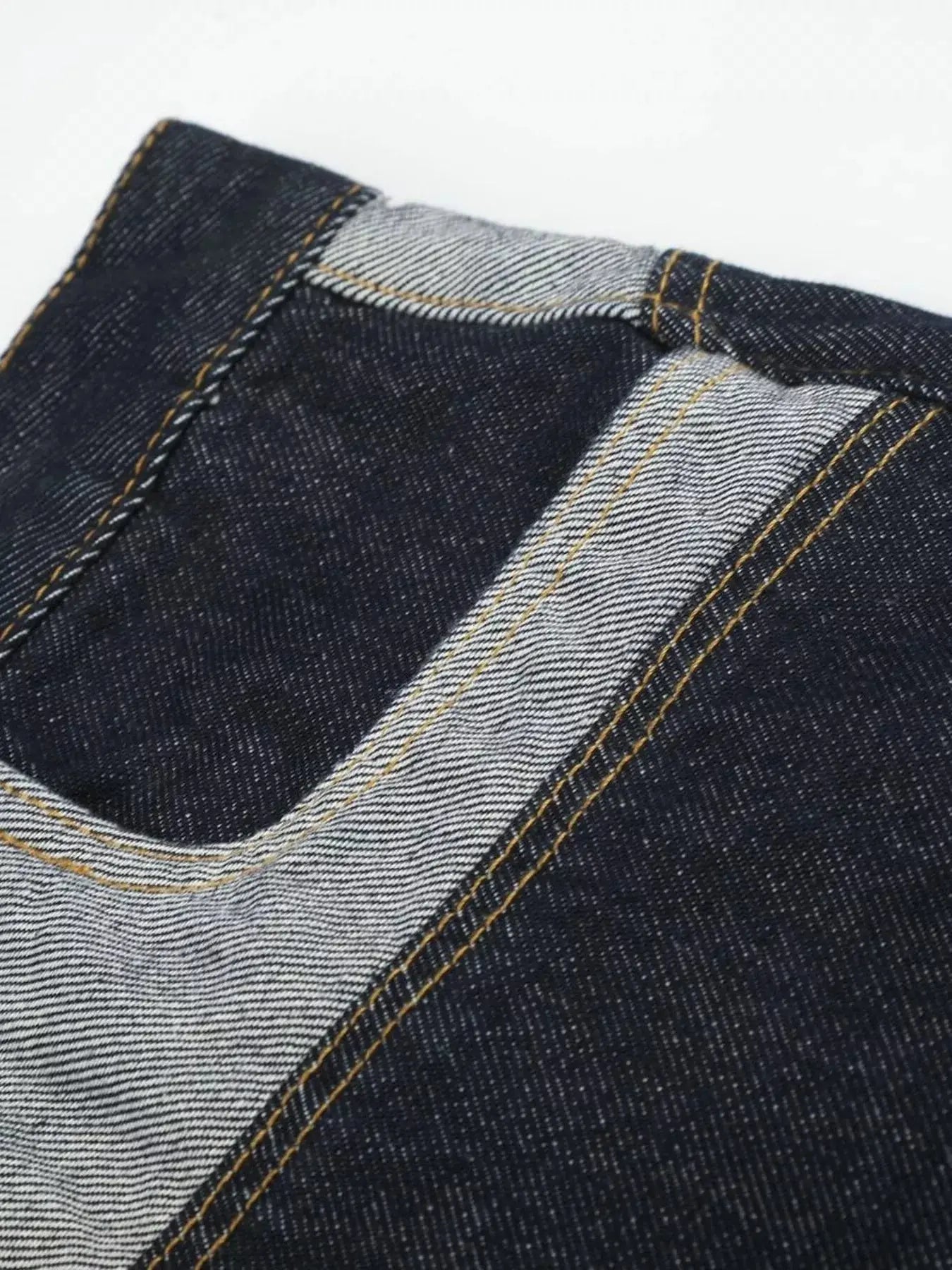Men's Button Fly Denim Capris  COOLANDBAG