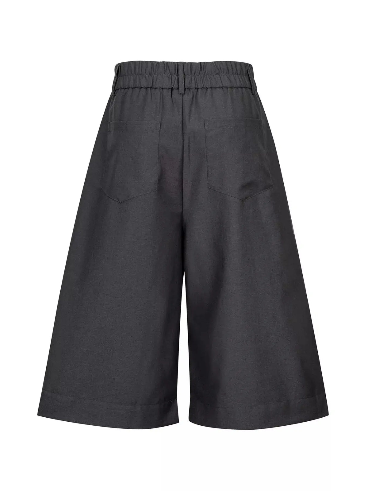 Men's Button Fly Wide Leg Capris  COOLANDBAG