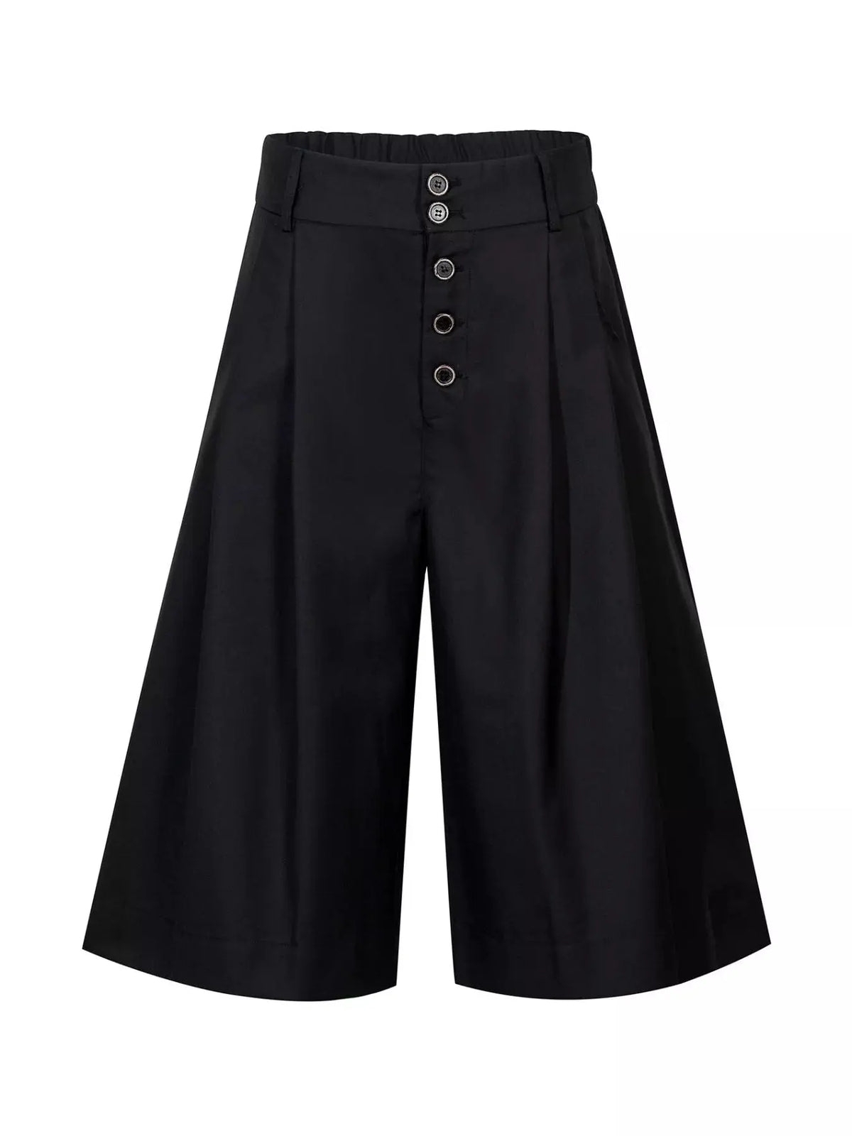 Men's Button Fly Wide Leg Capris  COOLANDBAG