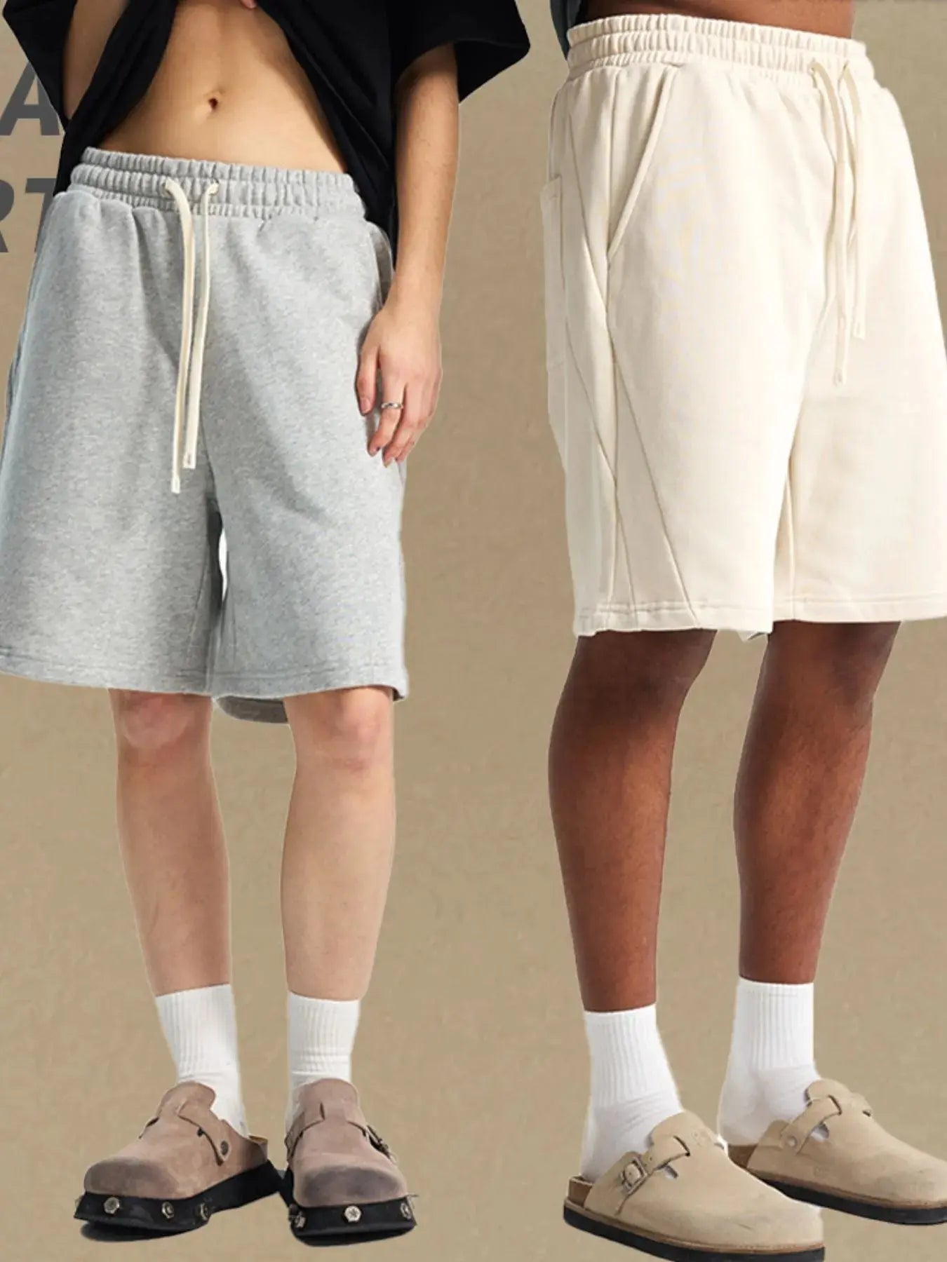 Men's Casual Drawstring Shorts  COOLANDBAG